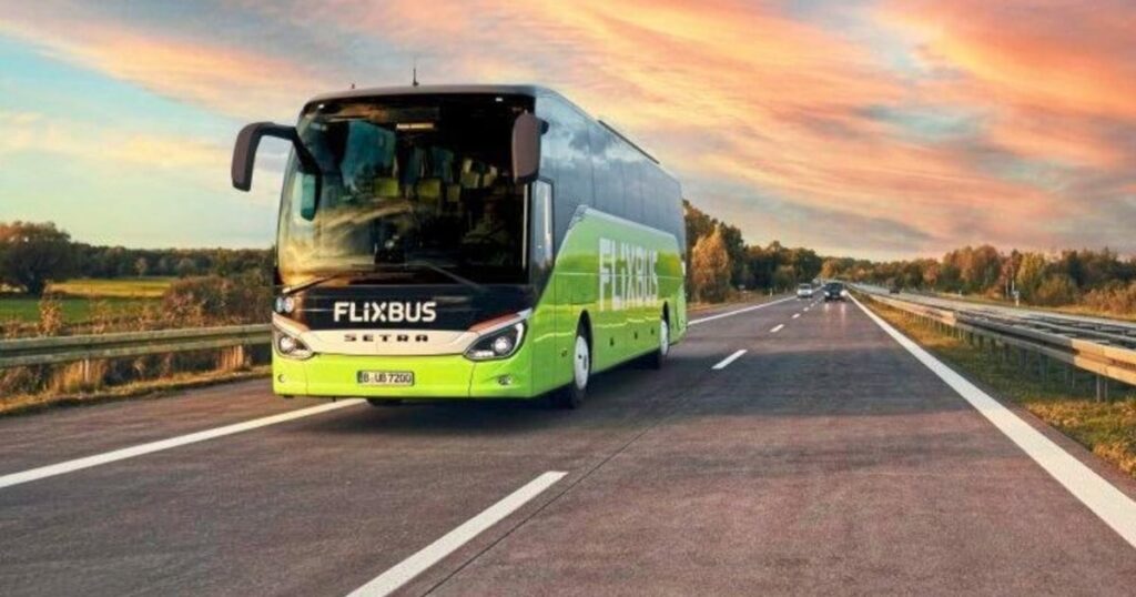 FlixBus Onibus na Estrada